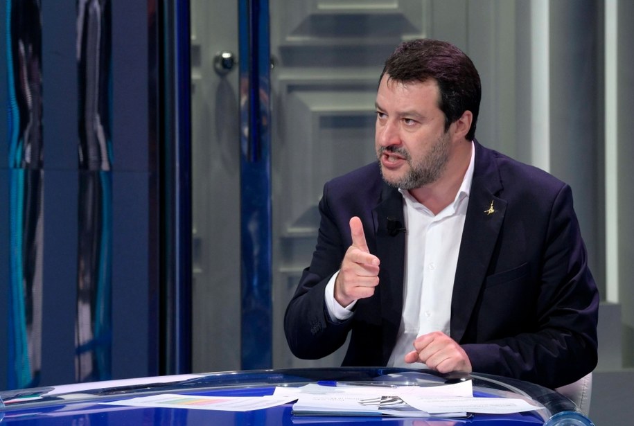 Matteo Salvini /CLAUDIO PERI /PAP/EPA