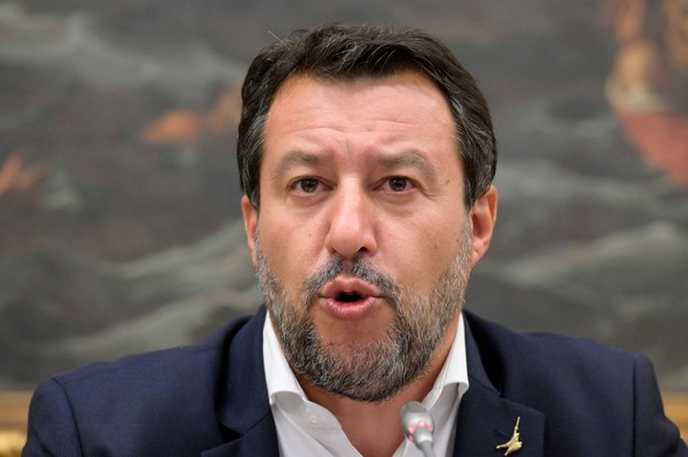 Matteo Salvini /CLAUDIO PERI /PAP/EPA
