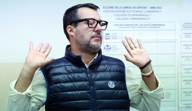 Matteo Salvini /MATTEO BAZZI    /PAP/EPA