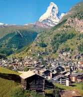 Matterhorn, Szwajcaria /Encyklopedia Internautica