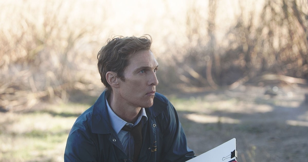 Matthew McConaughey w scenie z serialu "Detektyw" /Image Capital Pictures / Film Stills /Agencja FORUM