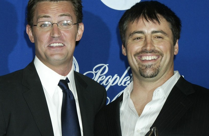 Matthew Perry i Matt LeBlanc w 2004 roku /Fred Prouser/Reuters /Agencja FORUM