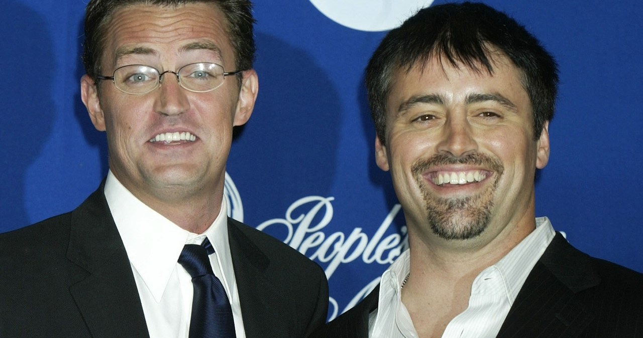 Matthew Perry i Matt LeBlanc w 2004 roku /Fred Prouser/Reuters /Agencja FORUM