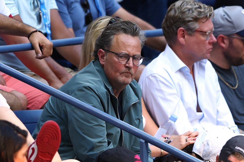 Matthew Perry na trybunach /GETTY IMAGES NORTH AMERICA ELSA/JD / KRM /AFP