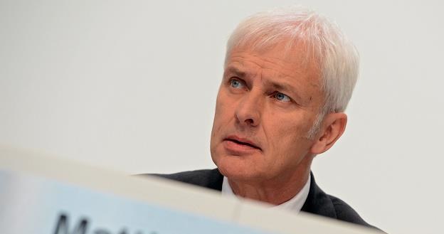 Matthias Mueller - nowy prezes Volkswagen /PAP/EPA