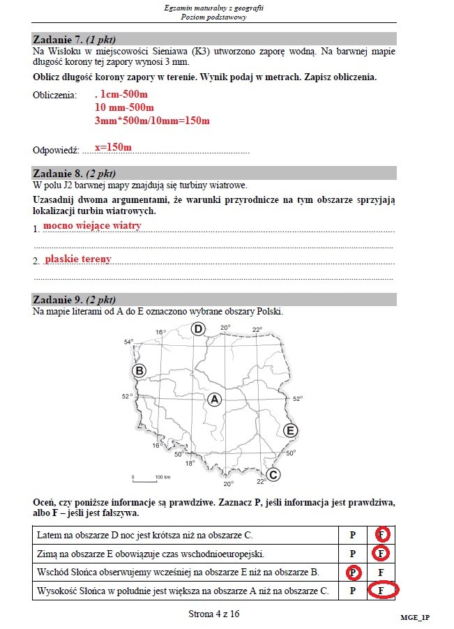 Matura 2016: Geografia, poziom podstawowy /INTERIA.PL