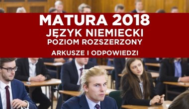 Matura 2018. Język niemiecki poziom rozszerzony - arkusz CKE i odpowiedzi