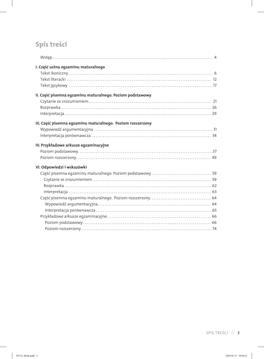 Matura 2019: Język polski - przykładowe zadania /