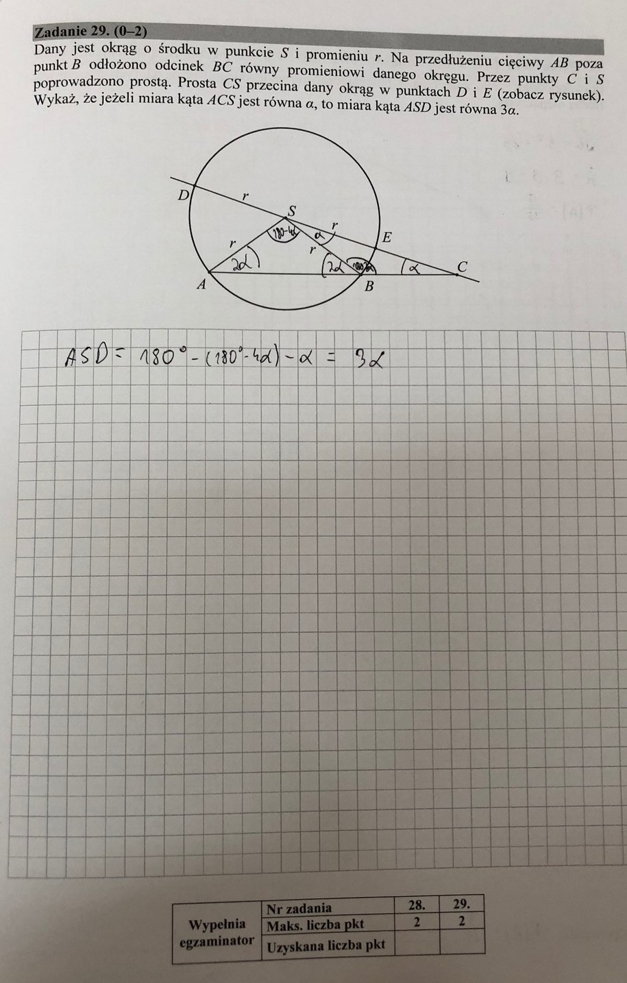 Matura 2019,  matematyka - poziom podstawowy /RMF24