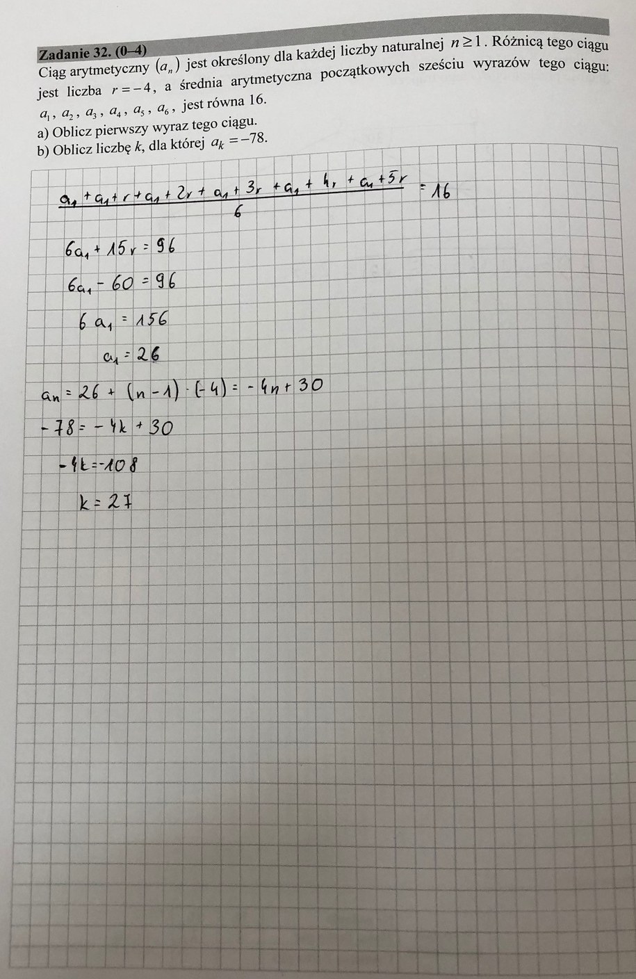 Matura 2019,  matematyka - poziom podstawowy /RMF24