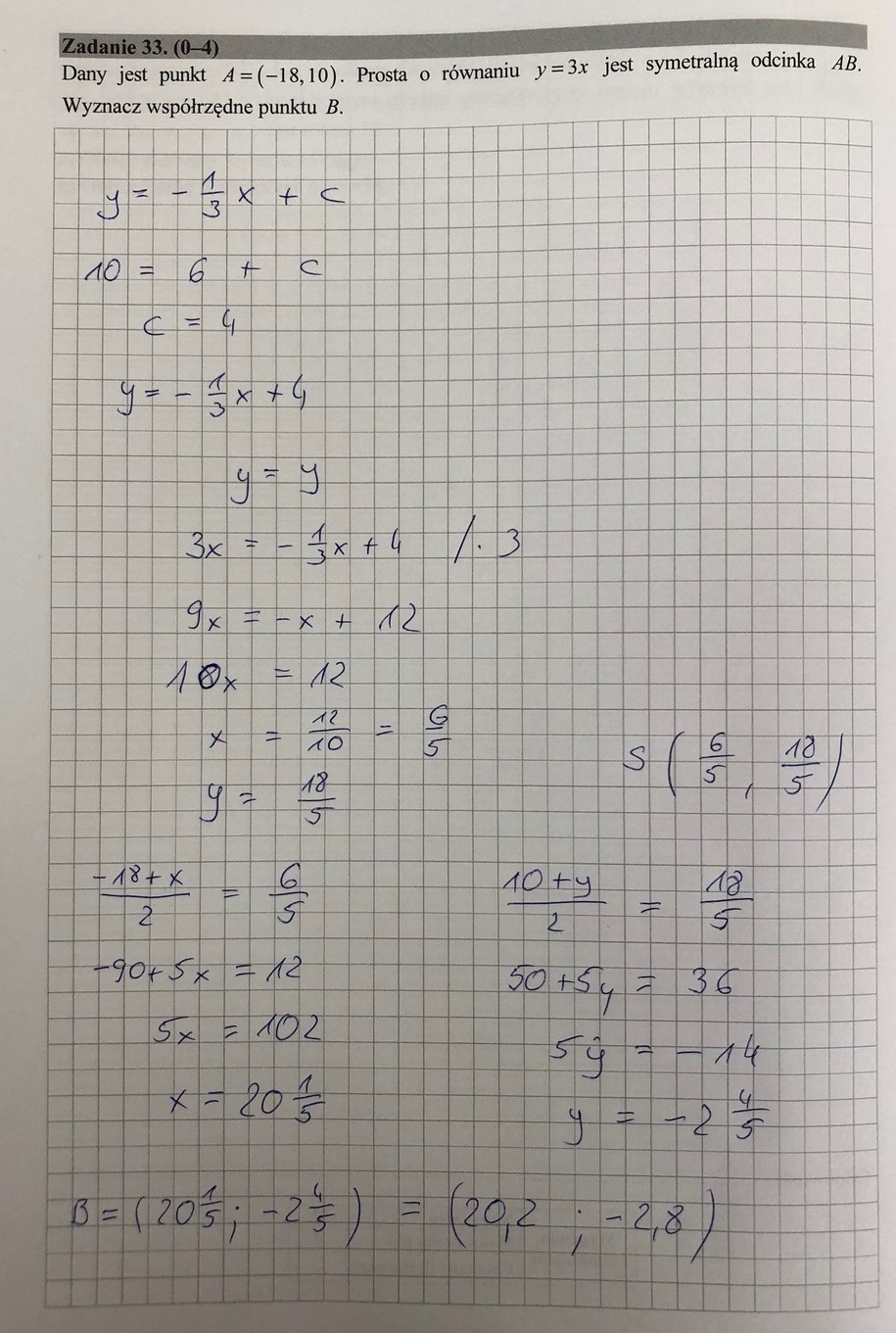 Matura 2019,  matematyka - poziom podstawowy /RMF24