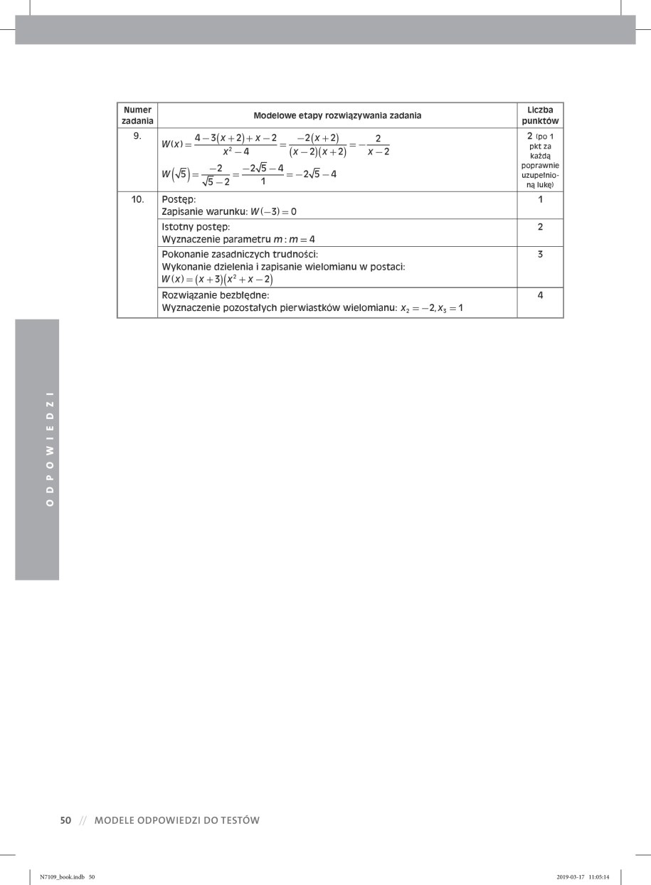 Matura 2019: Matematyka - przykładowe zadania /