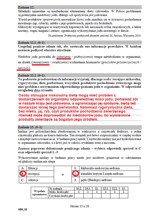 Matura 2020: Biologia - arkusz CKE i odpowiedzi, strona 13 /INTERIA.PL