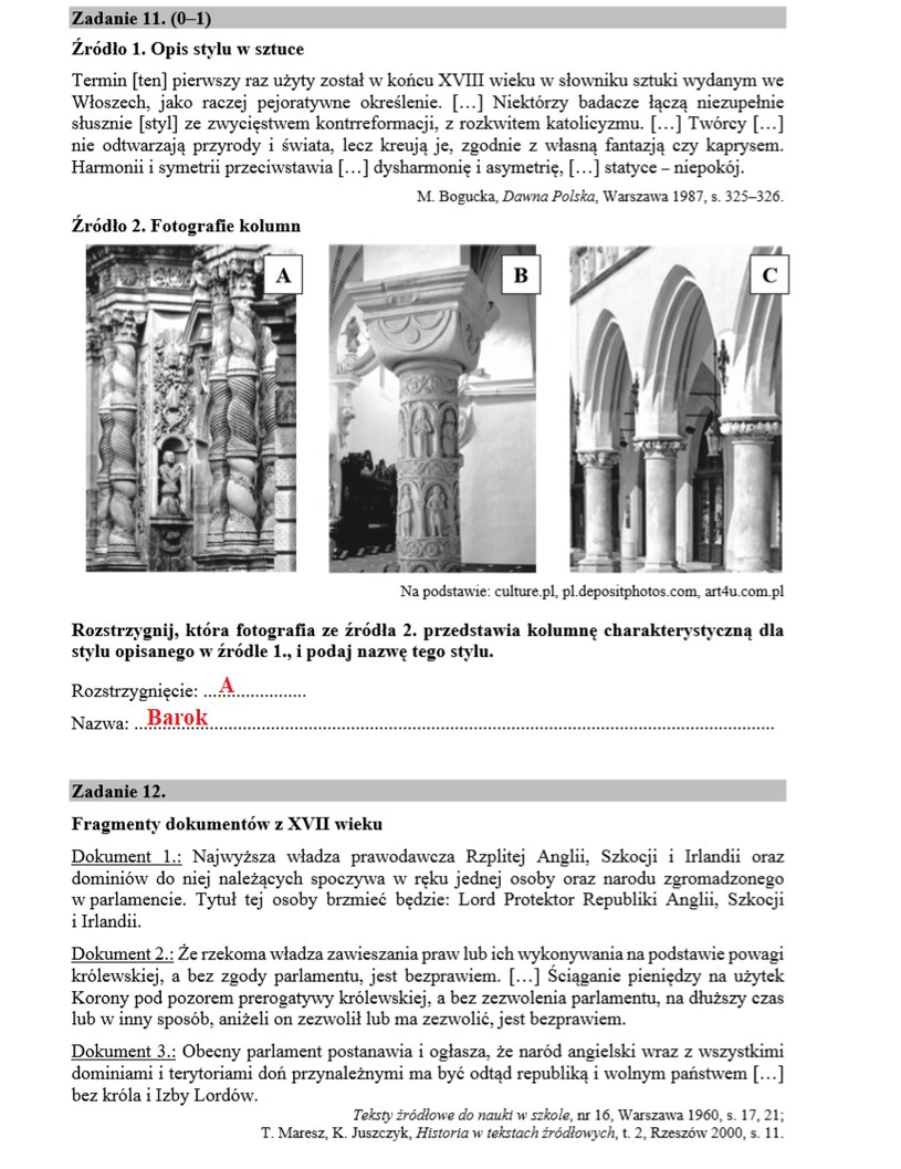 Matura 2020: Historia /INTERIA.PL
