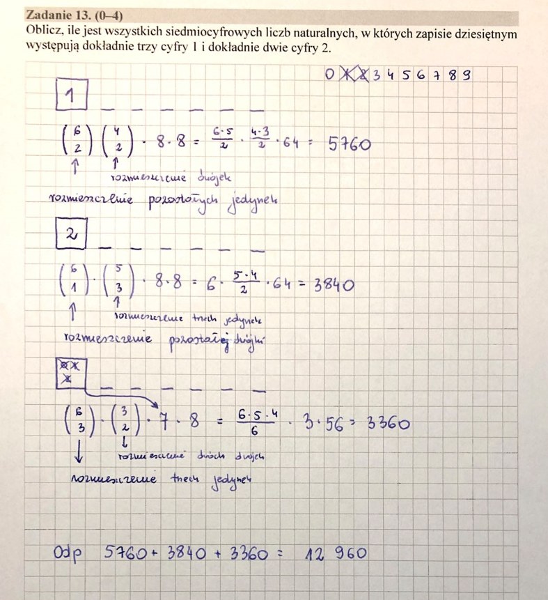 MATURA 2020. Matematyka poziom rozszerzony. Arkusz CKE i odpowiedzi. Strona 11 /INTERIA.PL