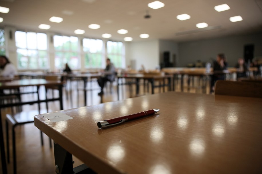 Matura 2020 w I LO im. Tadeusza Kościuszki w Gorzowie Wielkopolskim / 	Lech Muszyński    /PAP