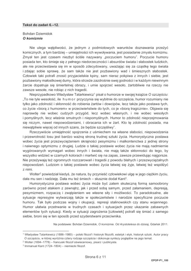 Matura 2021. Arkusz CKE: język polski, poziom podstawowy /CKE /Centralna Komisja Egzaminacyjna