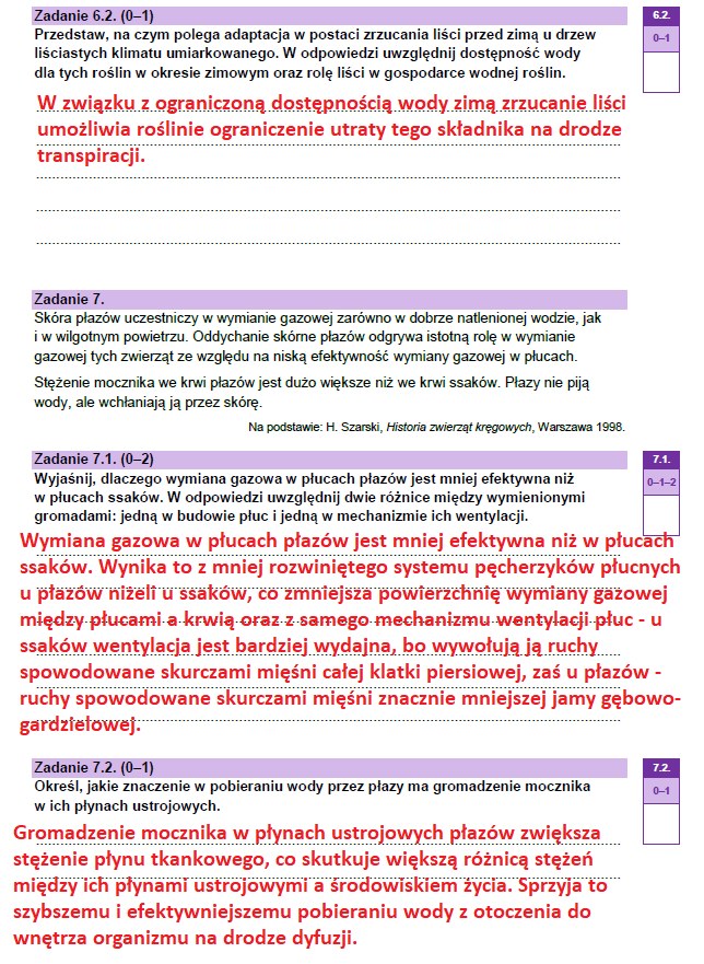 Matura 2023: Arkusze CKE I Odpowiedzi - Biologia - Wydarzenia W INTERIA.PL