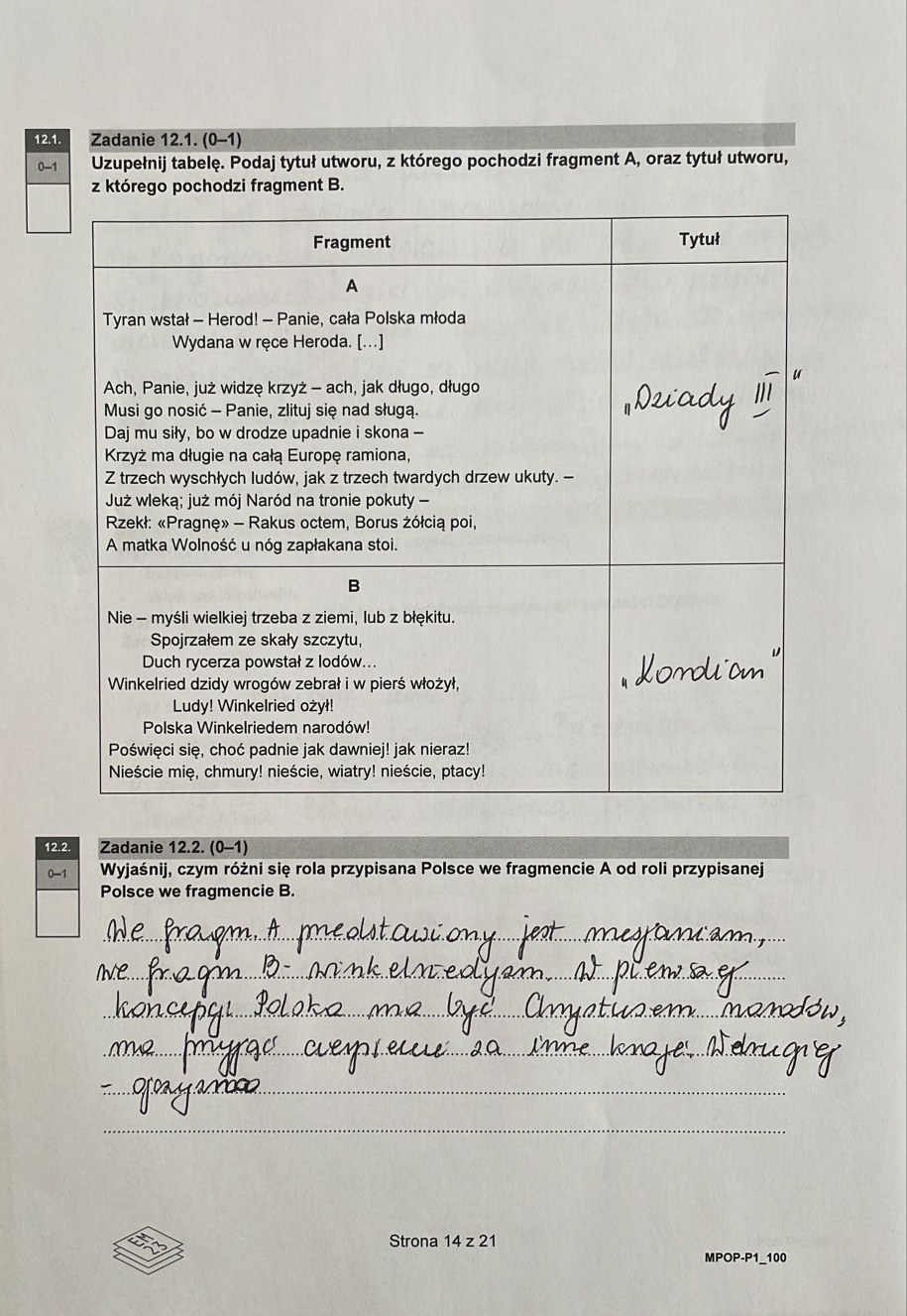 Matura 2023. Język polski - odpowiedzi /RMF FM