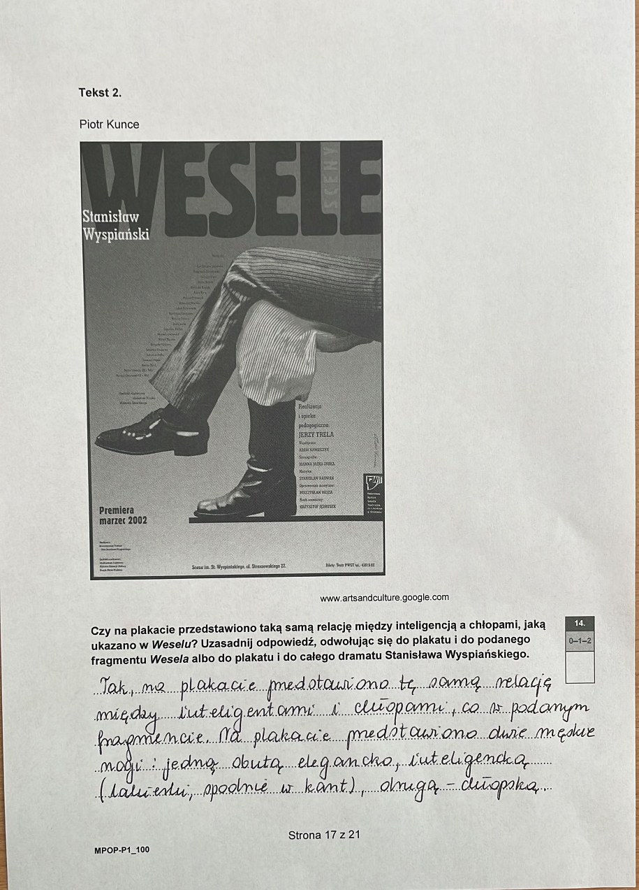 Matura 2023. Język polski - odpowiedzi /RMF FM