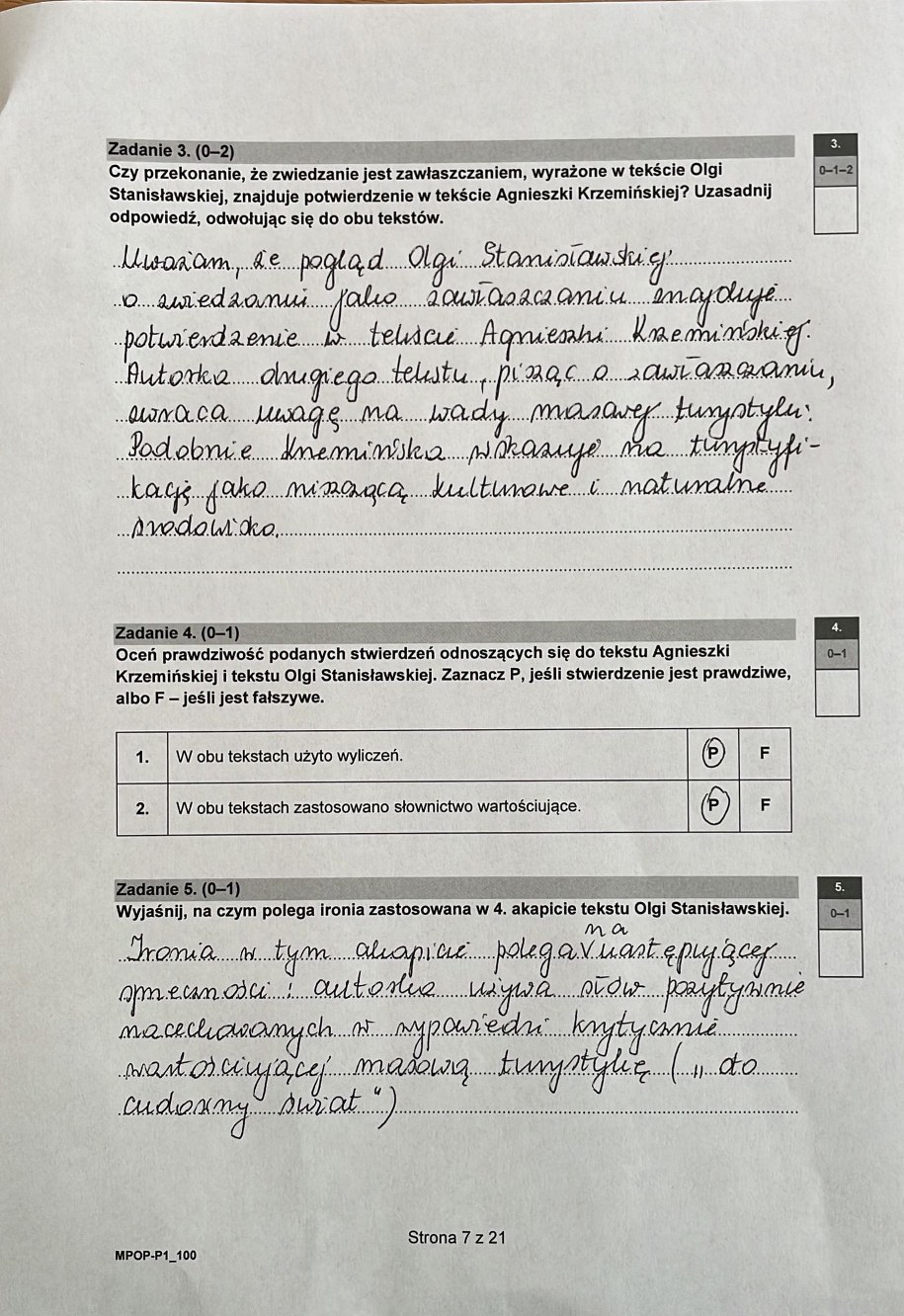 Matura 2023. Język polski - odpowiedzi /RMF FM