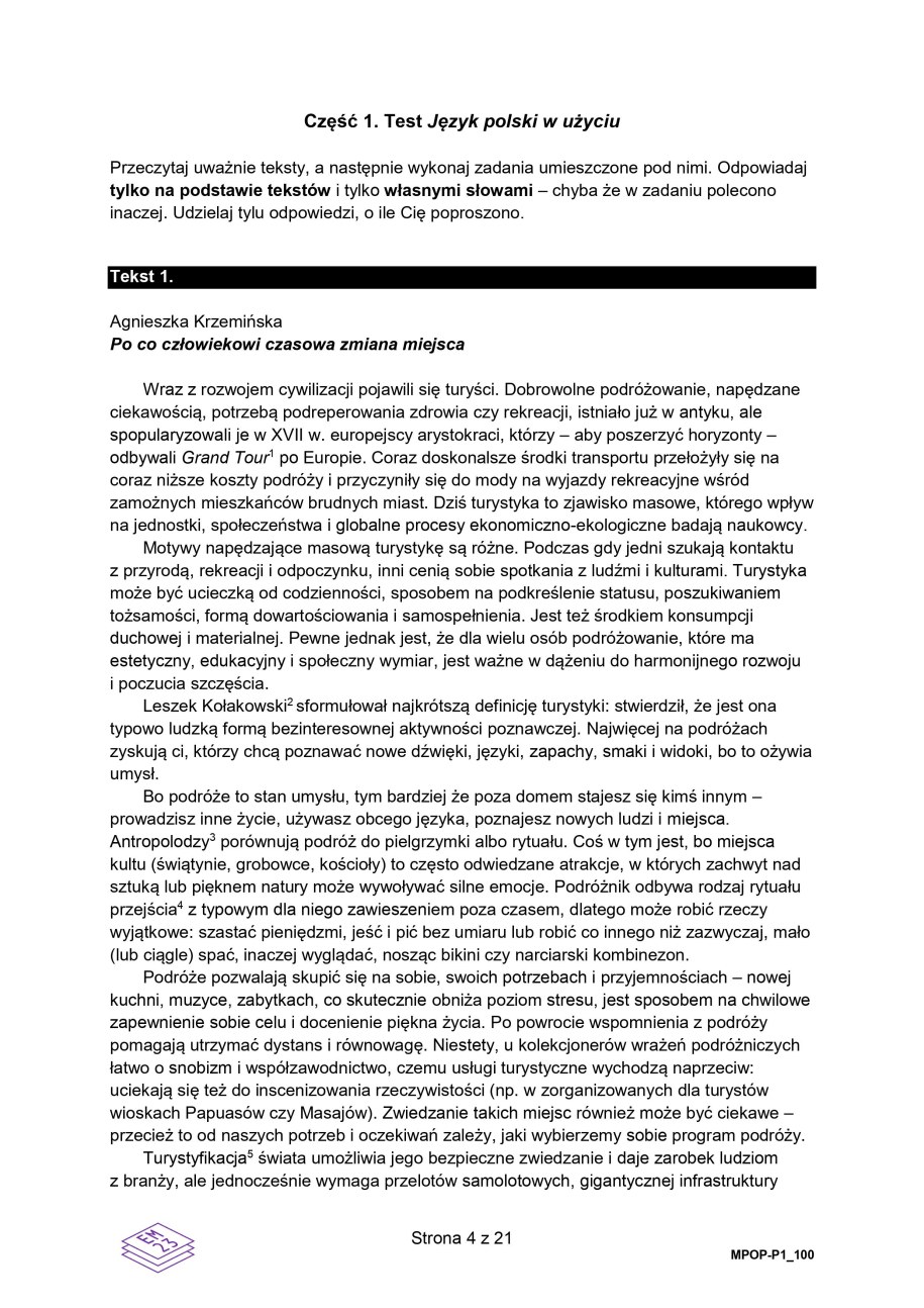 Matura 2023. Język polski - odpowiedzi /RMF FM