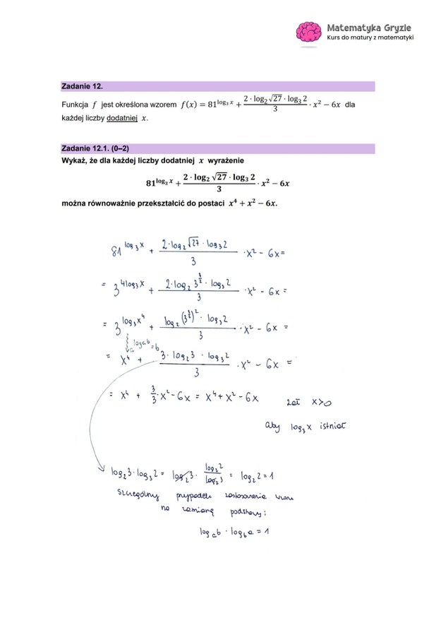 Matura 2023: Matematyka na poziomie rozszerzonym /MATEMATYKA GRYZIE /RMF FM