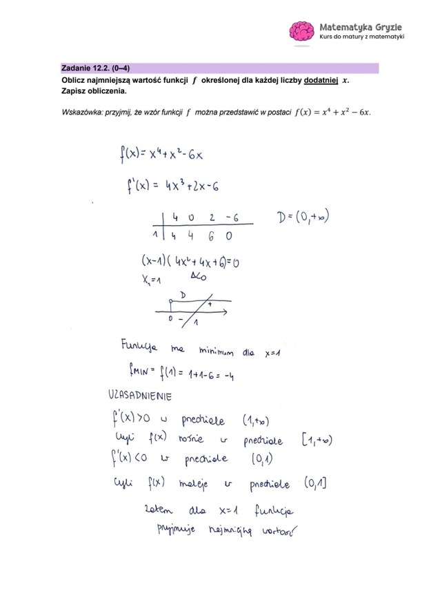 Matura 2023: Matematyka na poziomie rozszerzonym /MATEMATYKA GRYZIE