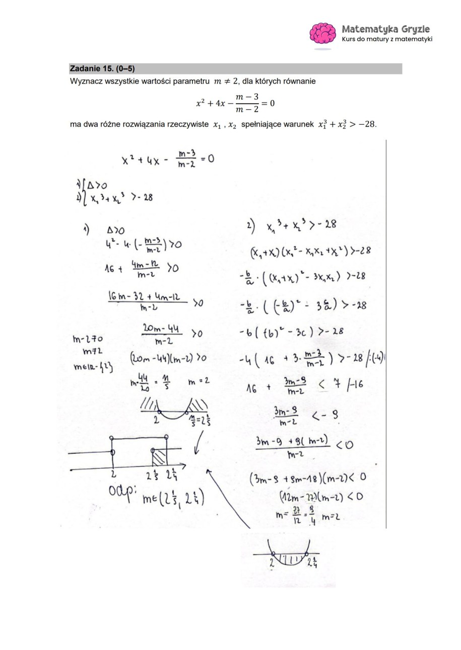 Matura 2023: Matematyka na poziomie rozszerzonym /MATEMATYKA GRYZIE /RMF FM
