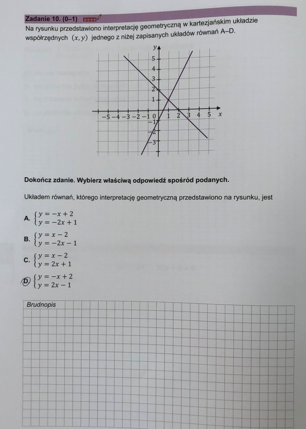 Matura 2023 z matematyki. Arkusz CKE, propozycja rozwiązań /RMF FM