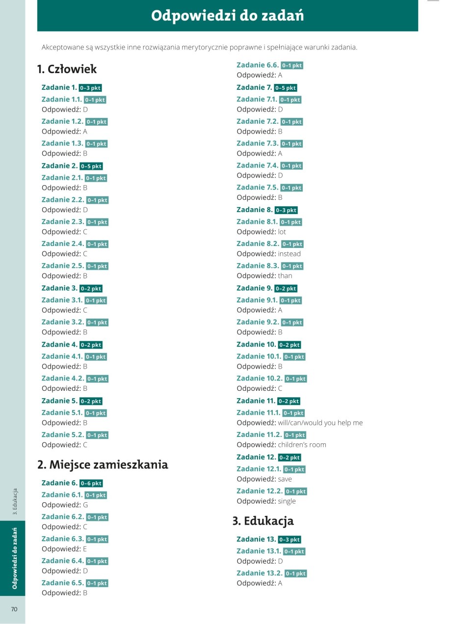 Matura 2024: Język angielski, przykładowe zadania i odpowiedzi /Materiały prasowe