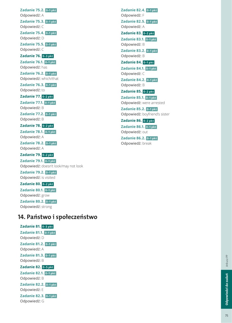 Matura 2024: Język angielski, przykładowe zadania i odpowiedzi /Materiały prasowe