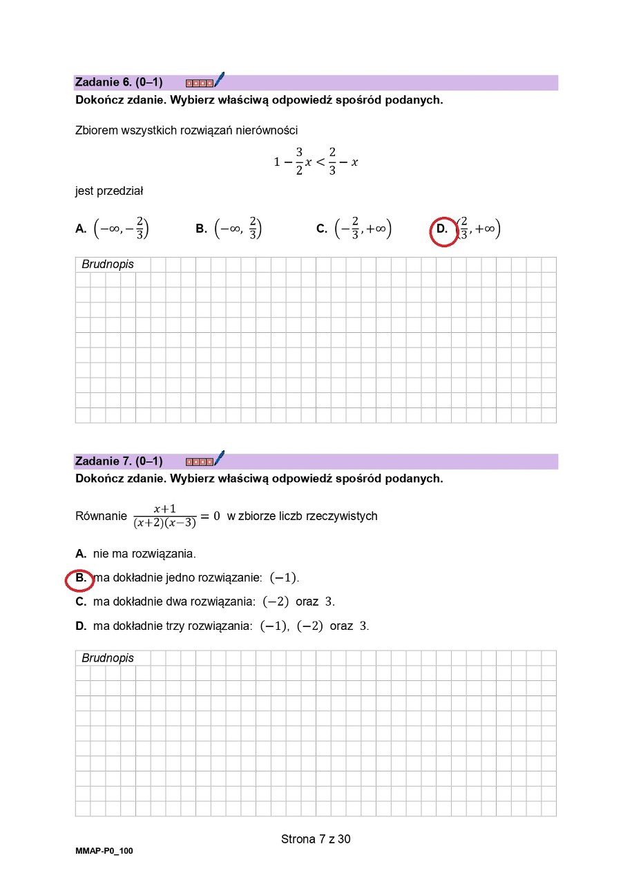Matura 2024. Matematyka, nowa formuła, poziom podstawowy - propozycje rozwiązań /CKE /RMF FM