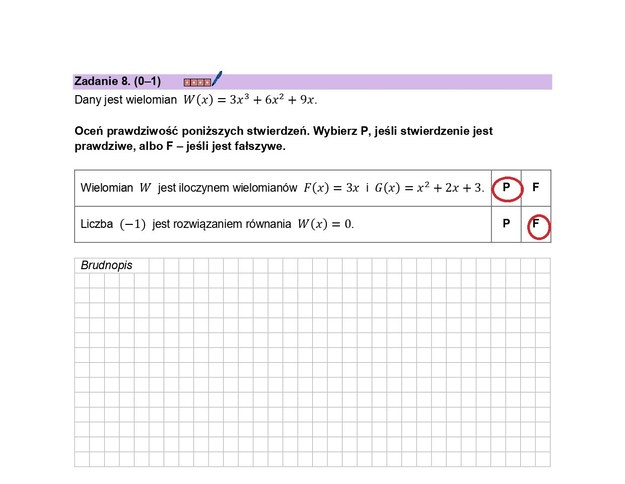 Matura 2024, matematyka, poziom podstawowy - propozycja odpowiedzi