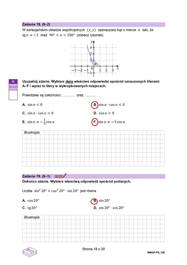 Matura 2024, matematyka, poziom podstawowy - propozycja odpowiedzi /RMF FM