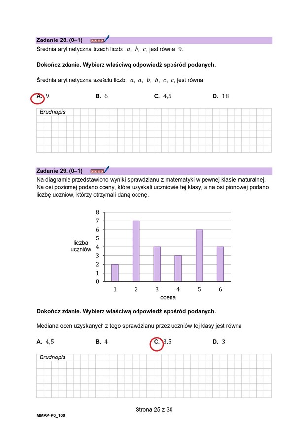 Matura 2024, matematyka, poziom podstawowy - propozycja odpowiedzi /RMF FM