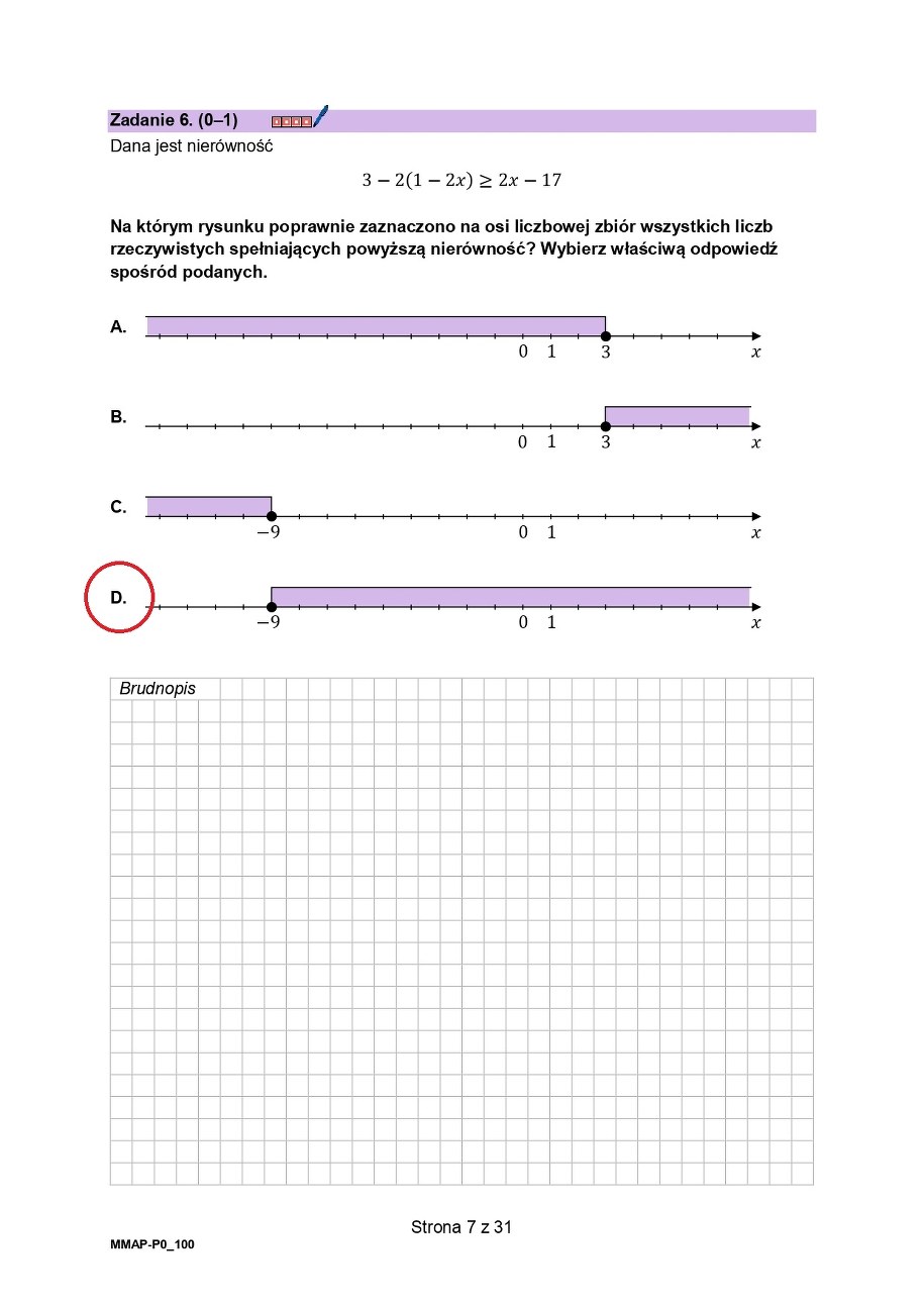 Matura 2025 z matematyki na poziomie podstawowym. Propozycja rozwiązania /CKE /