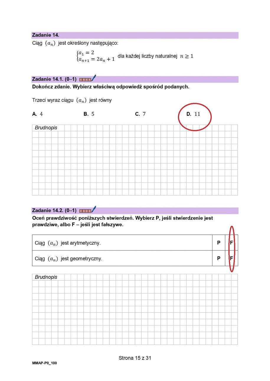 Matura 2025 z matematyki na poziomie podstawowym. Propozycja rozwiązania do arkusza CKE /CKE /