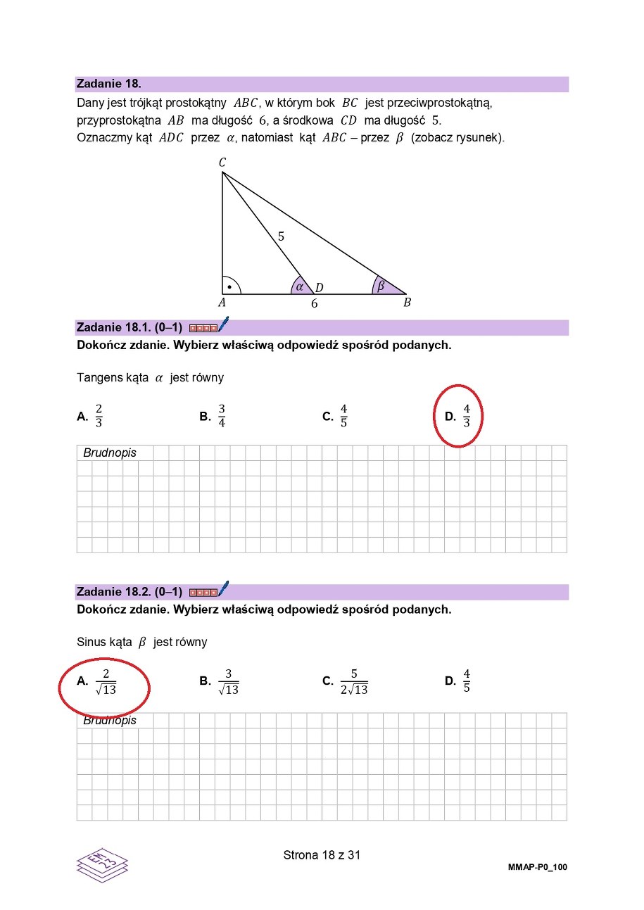 Matura 2025 z matematyki na poziomie podstawowym. Propozycja rozwiązania do arkusza CKE /CKE /