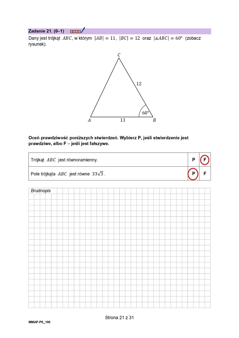 Matura 2025 z matematyki na poziomie podstawowym. Propozycja rozwiązania do arkusza CKE /CKE /
