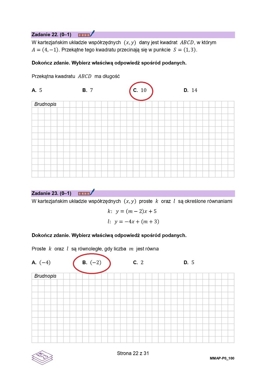 Matura 2025 z matematyki na poziomie podstawowym. Propozycja rozwiązania do arkusza CKE /CKE /