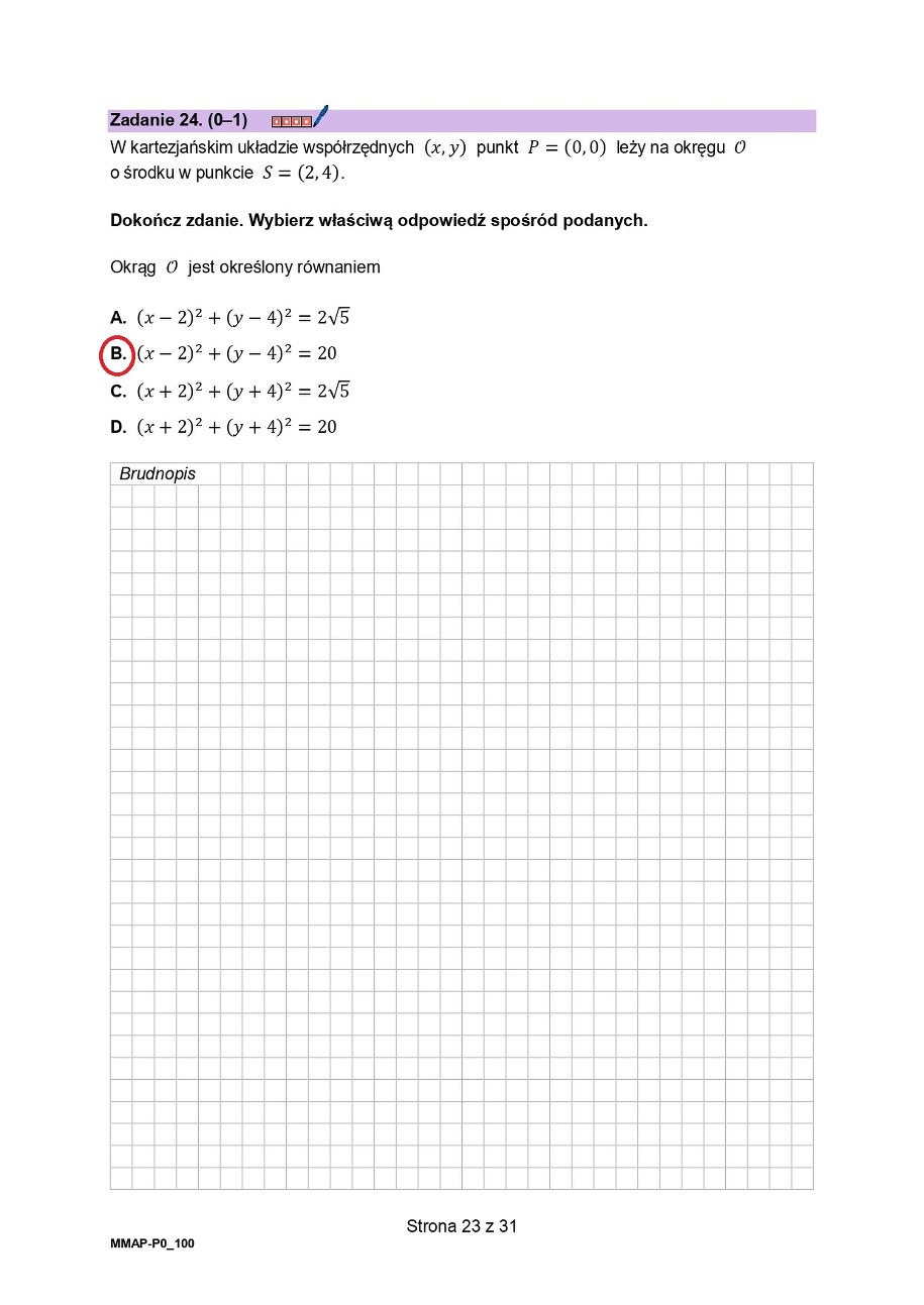 Matura 2025 z matematyki na poziomie podstawowym. Propozycja rozwiązania do arkusza CKE /CKE /
