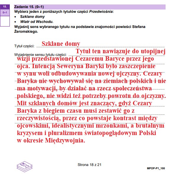 Matura 2023. Arkusz CKE I Odpowiedzi Z Języka Polskiego Poziom ...