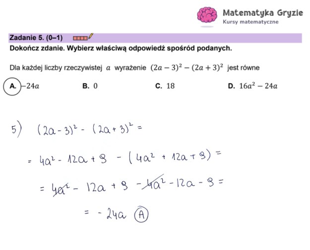 Matura z matematyki. Formuła 2023, propozycja rozwiązania /