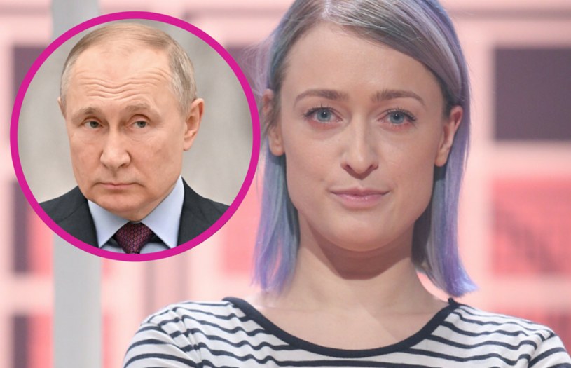 Matylda Damięcka uderza w Putina /East News