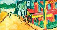 Maurice de Vlaminck, Uliczka w Marly-le-Roi, 1904 /Encyklopedia Internautica