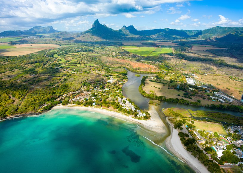 Mauritius, widok na wyspę z lotu ptaka /123RF/PICSEL
