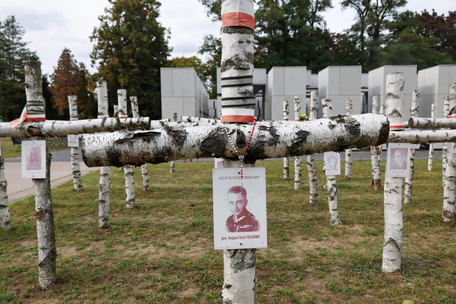 Mauzoleum Wyklętych-Niezłomnych w Kwaterze na Łączce na Powązkach Wojskowych w Warszawie / Albert Zawada /PAP