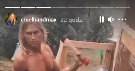 Max Hodges na Mazurach   /https://www.instagram.com/cruelhandmax/ /Instagram