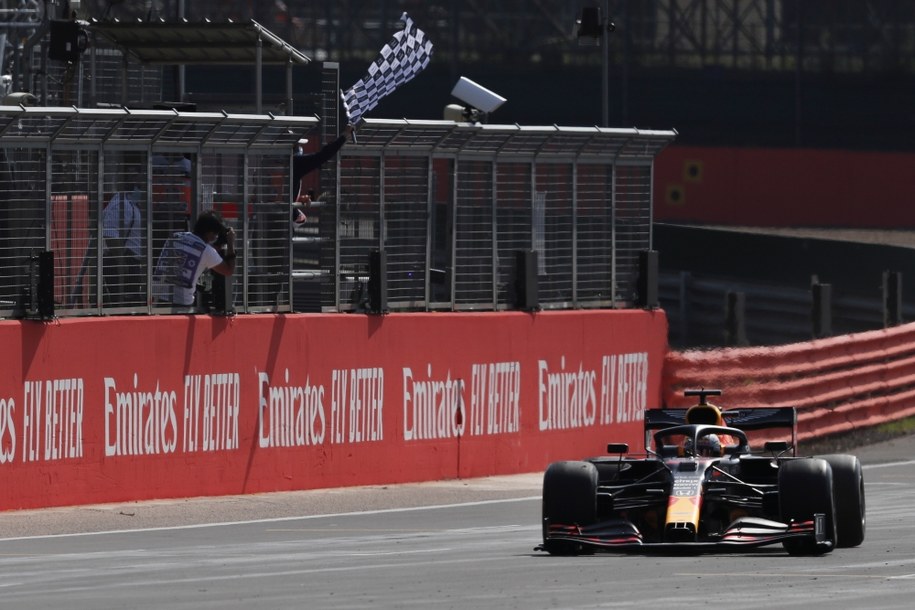 Max Verstappen na torze /Frank Augstein/POOL /PAP/EPA